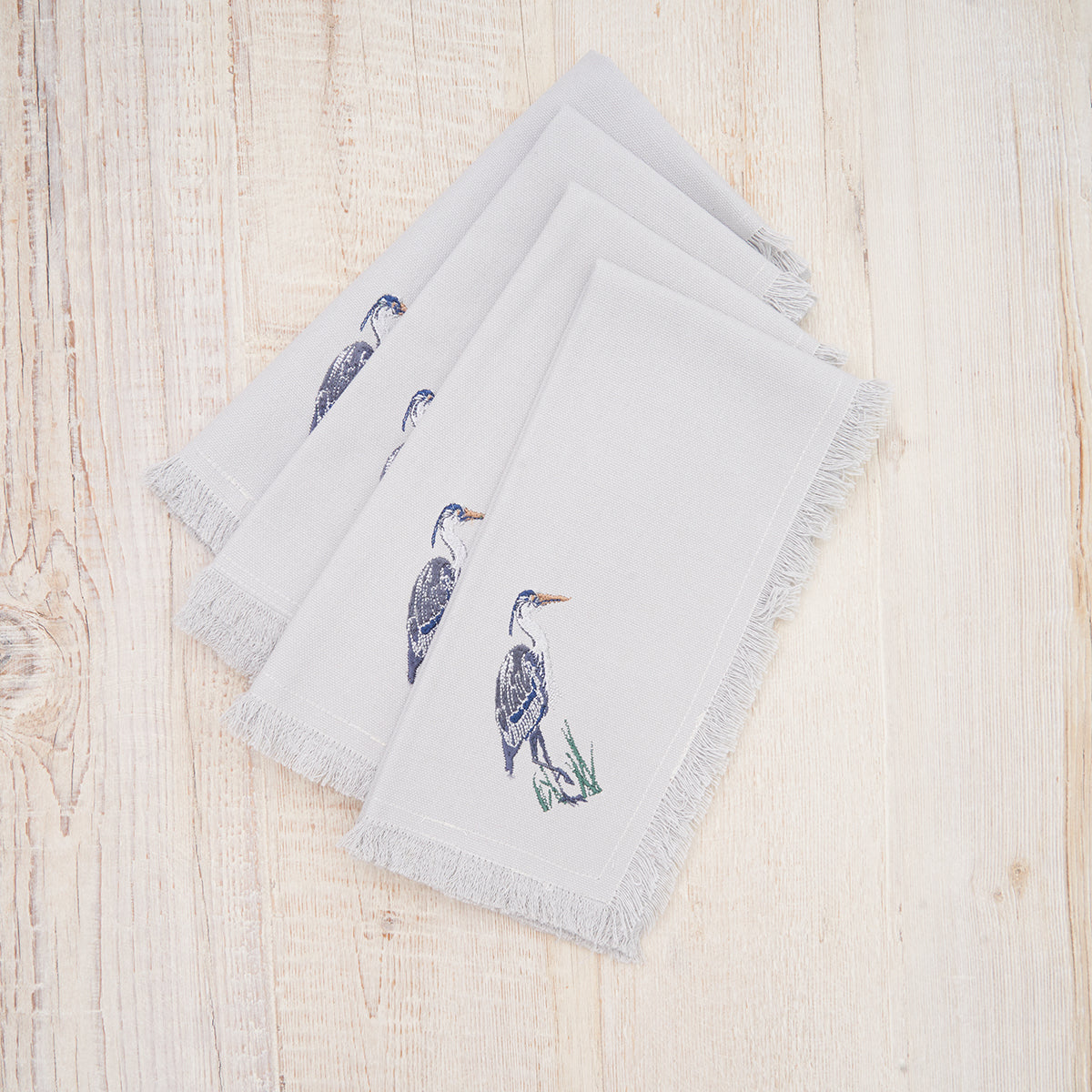 Heron Grey Table Linens