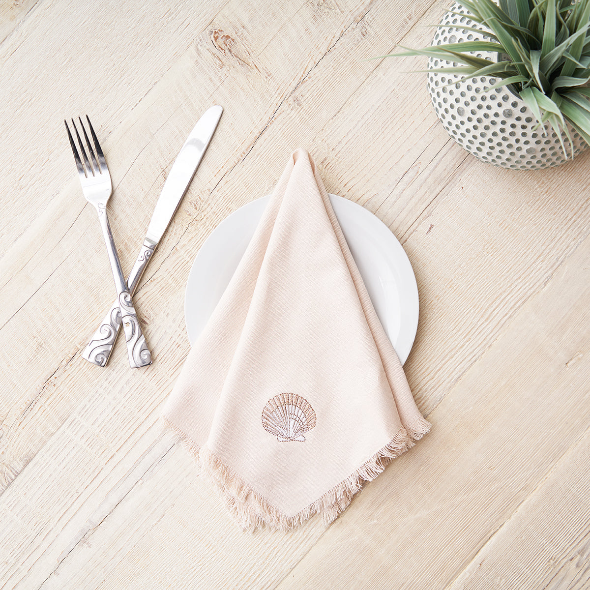 Sand & Shell Table Linens
