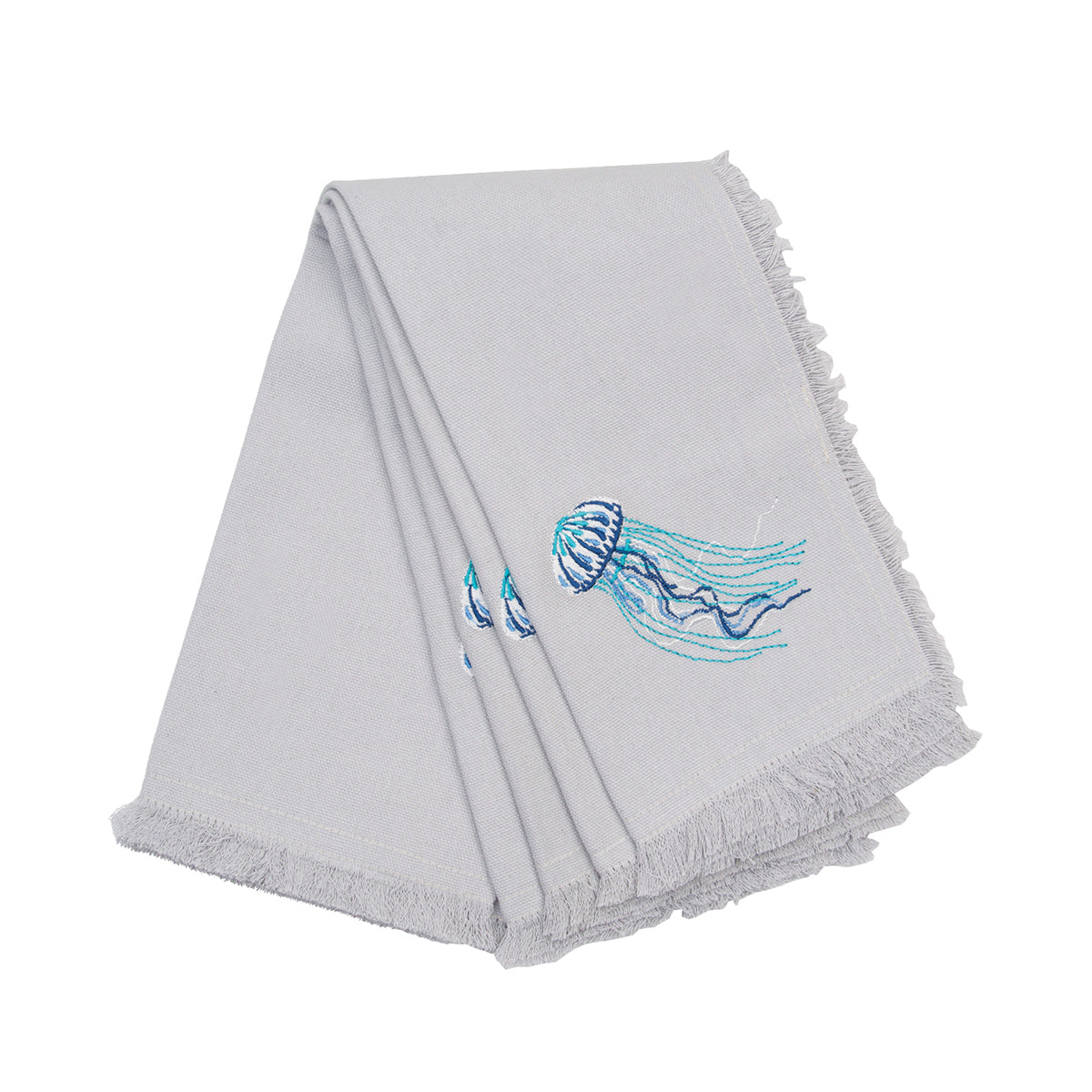 Jellyfish Napkins, Set of 4