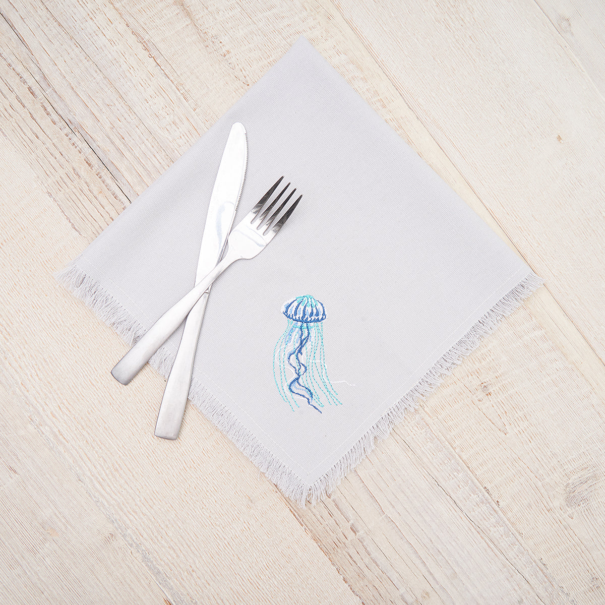 Jellyfish Napkins, Set of 4