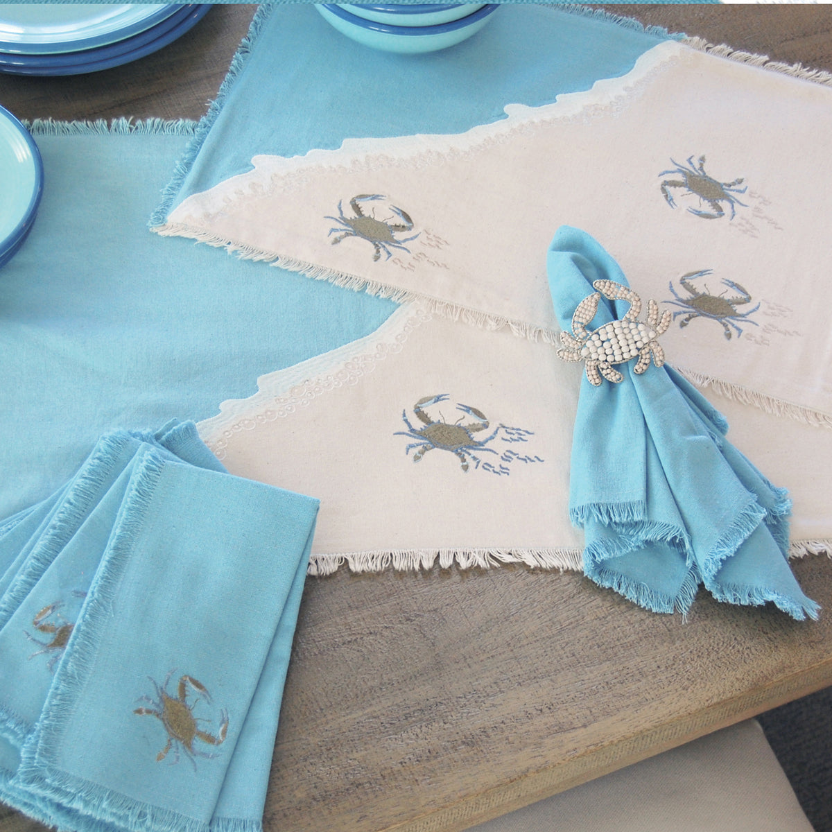 Baby Crab Table Linens