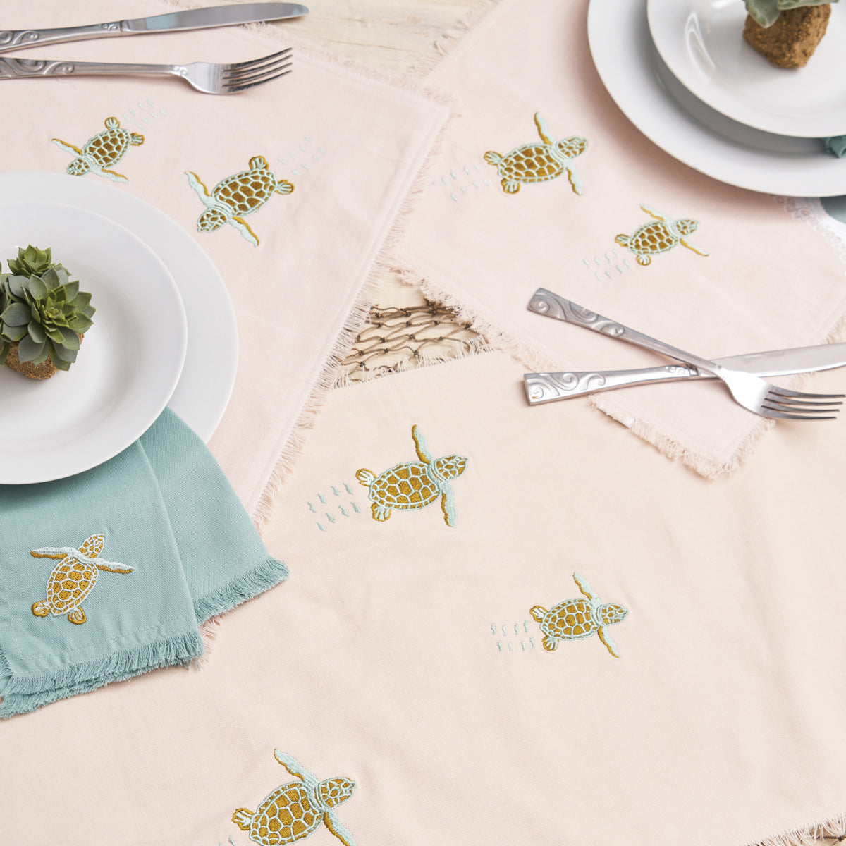 Baby Sea Turtle Table Linens