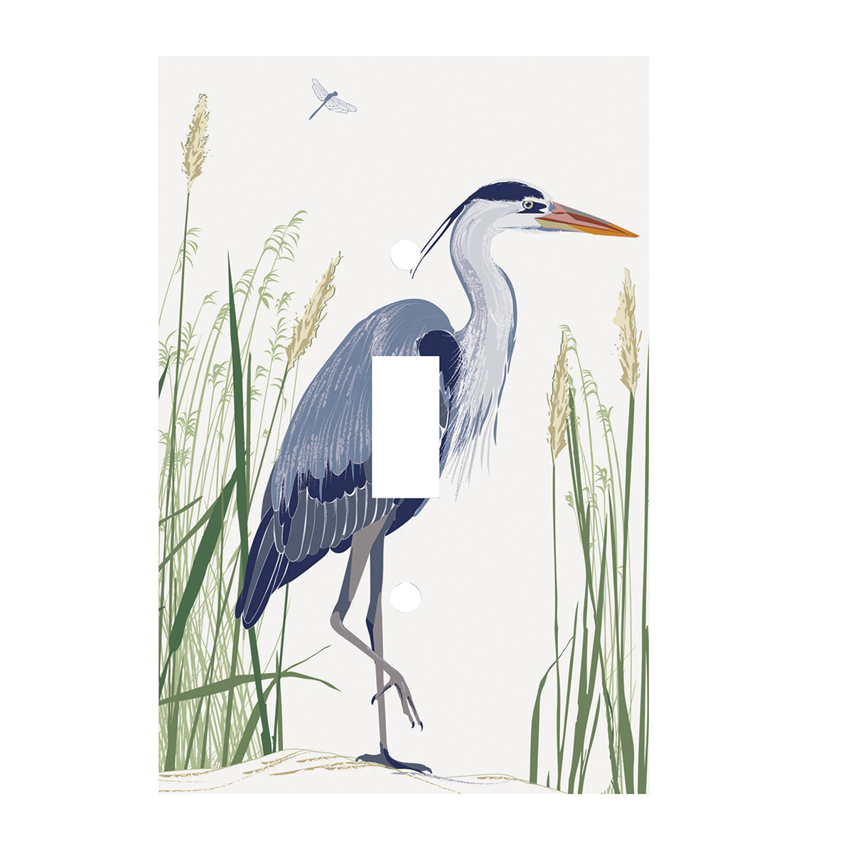 Blue Heron Switchplate