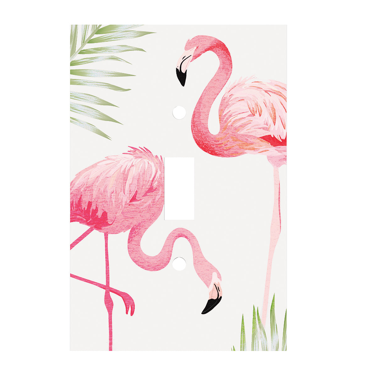 Pink Flamingos Switchplate