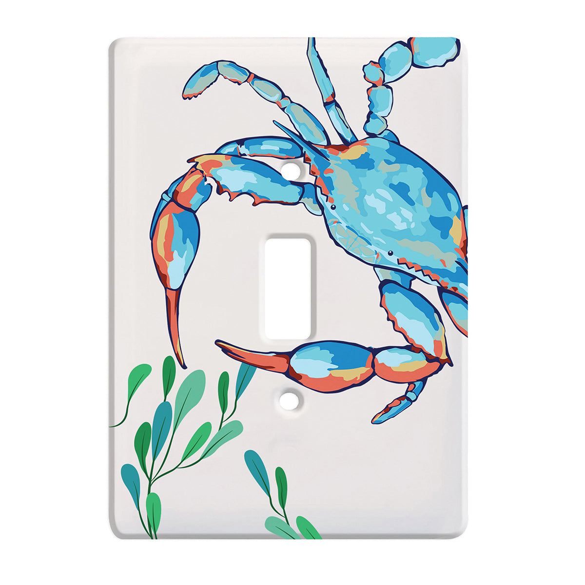 Happy Crab Switch Plate