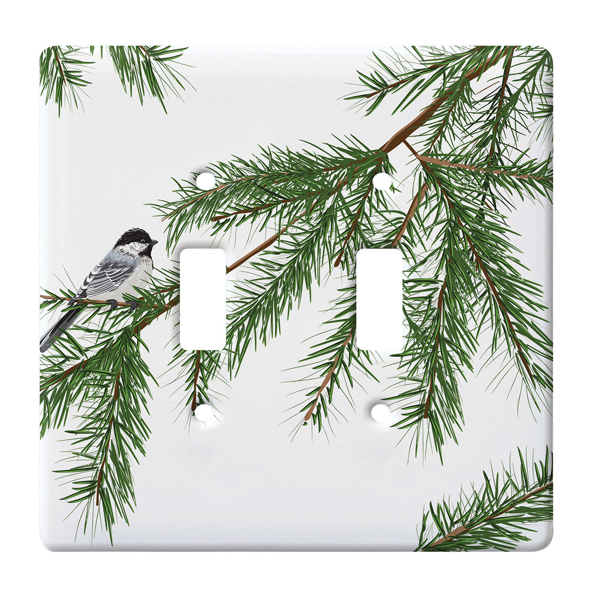 Chicakdee & Pine Switchplate