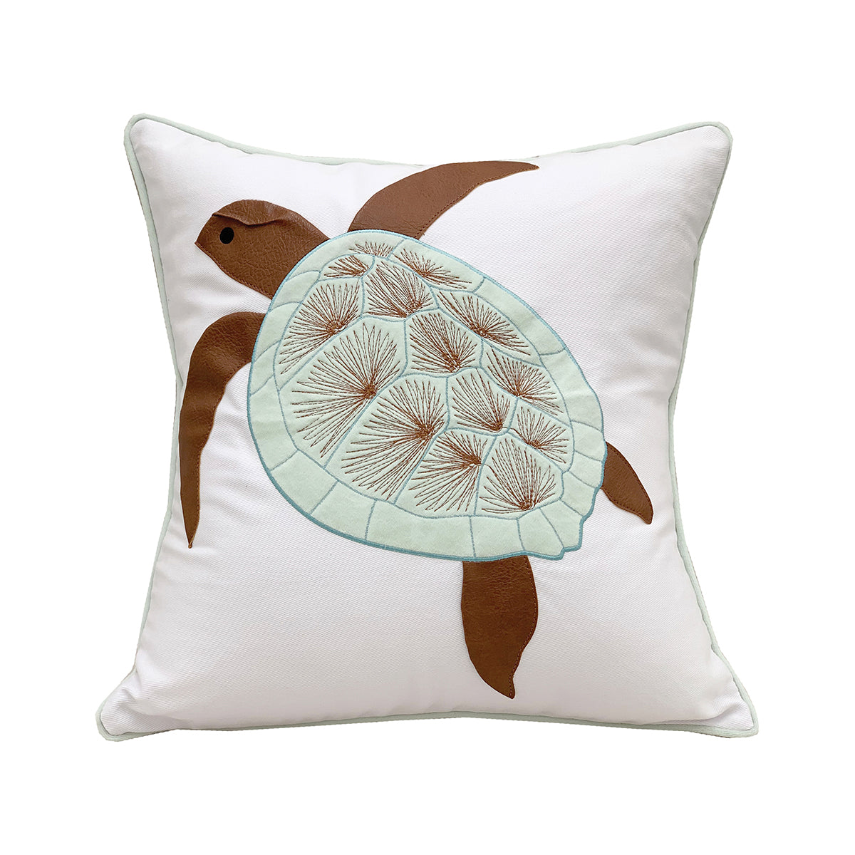 Sea Turtle Velvet Indoor Pillow