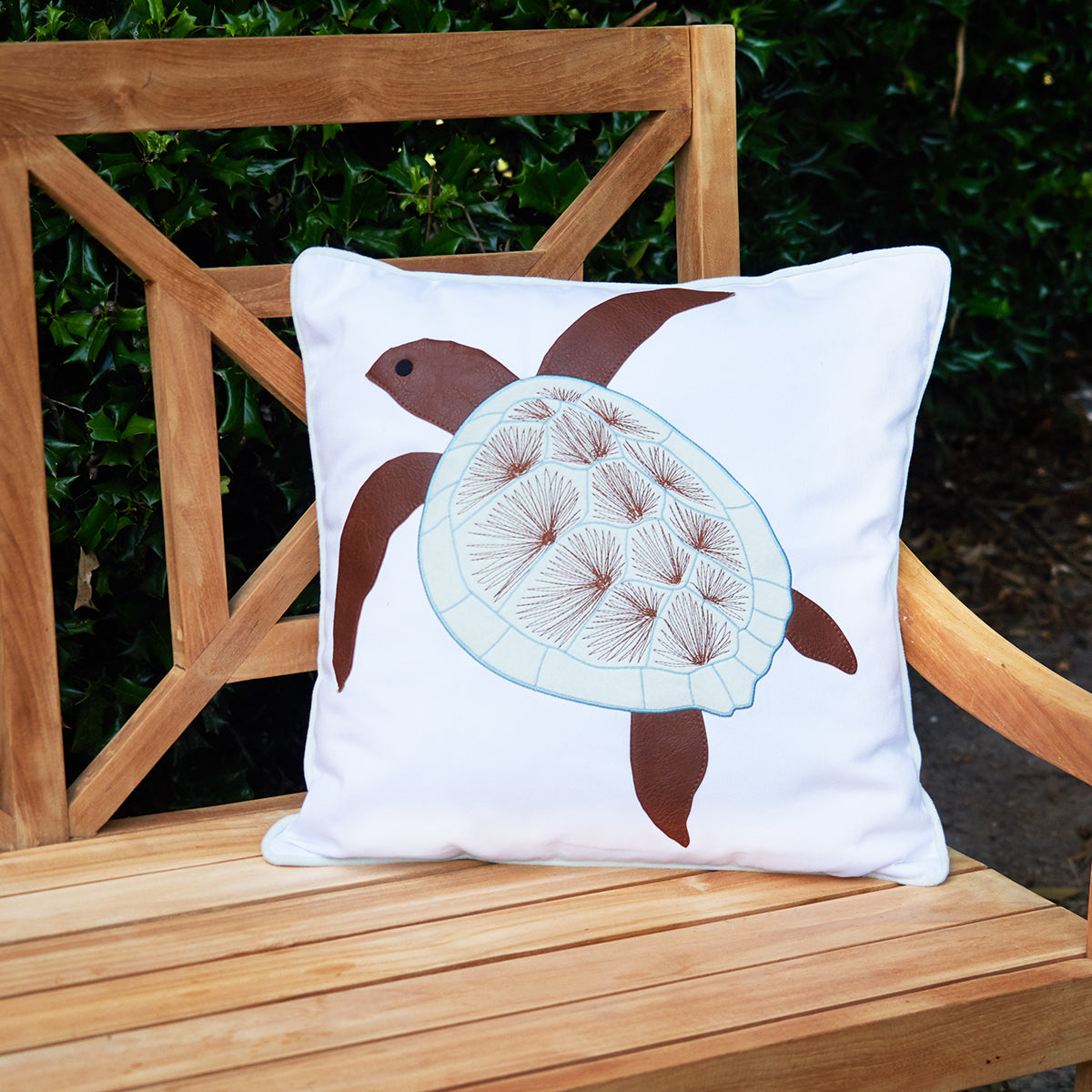 Sea Turtle Velvet Indoor Pillow