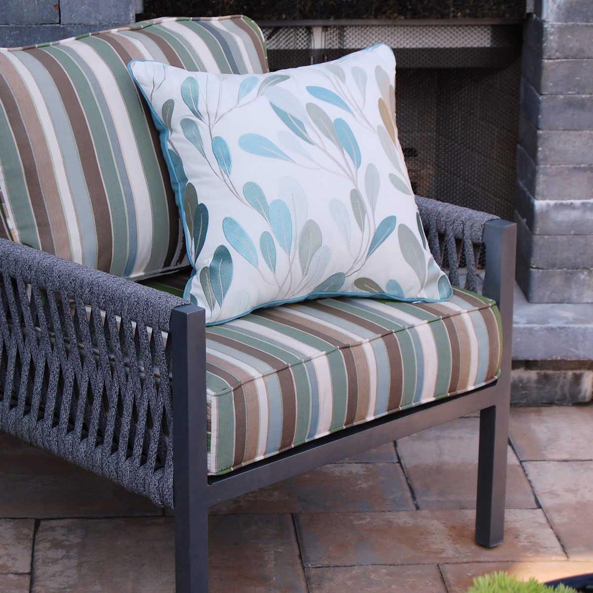 Sea Vine Indoor Outdoor Pillow