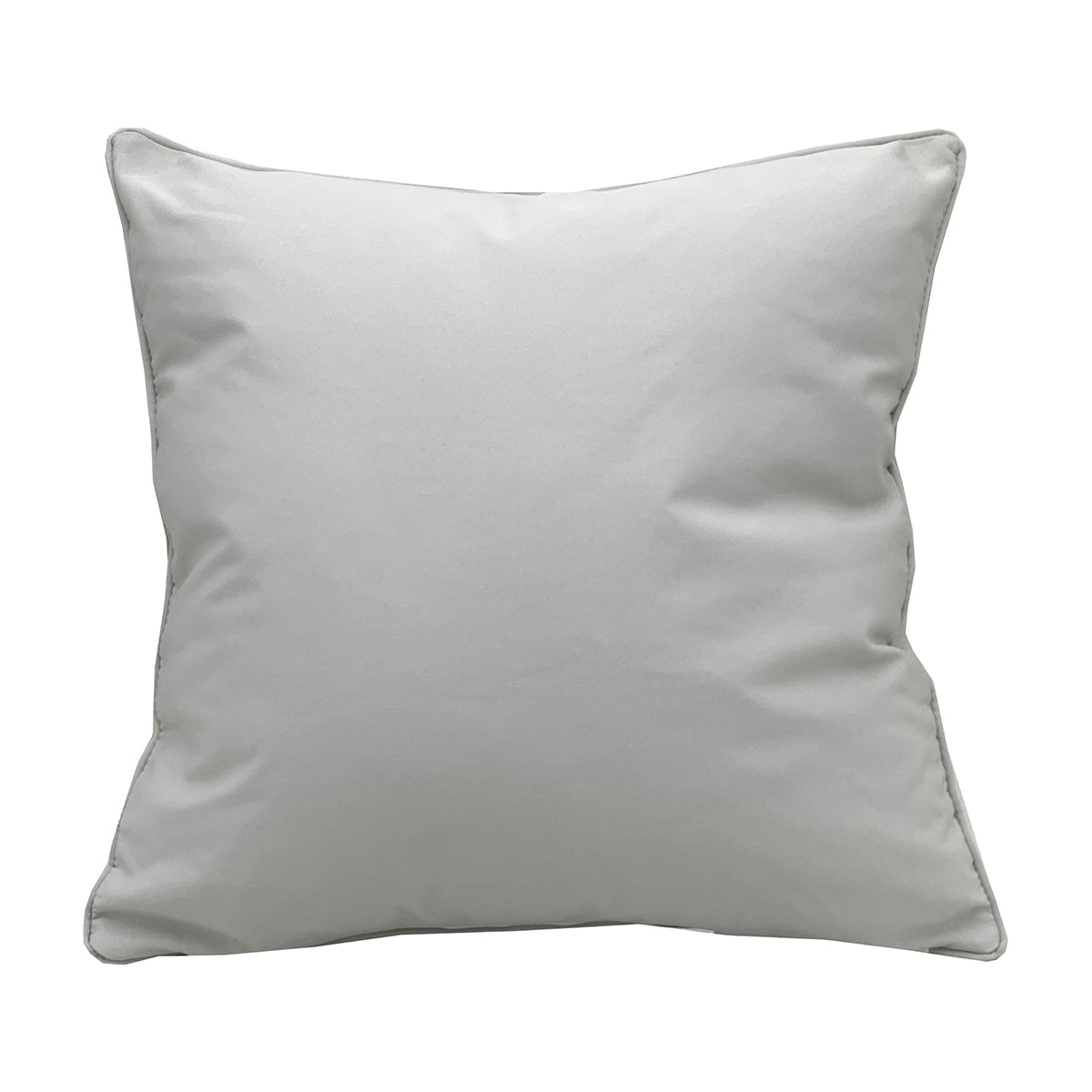 Bits & Leather White Indoor Outdoor Pillow