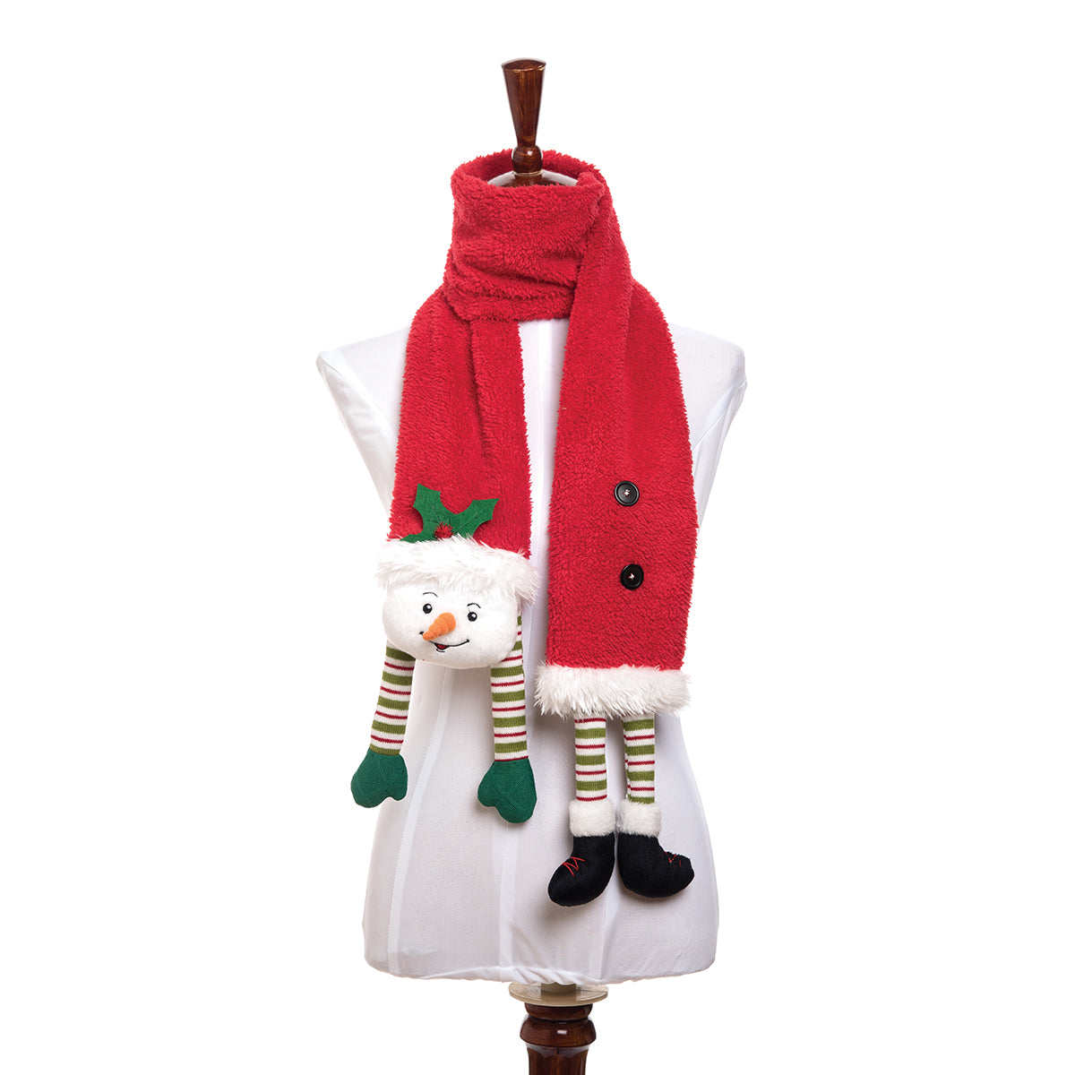 Happy Snowman Scarf