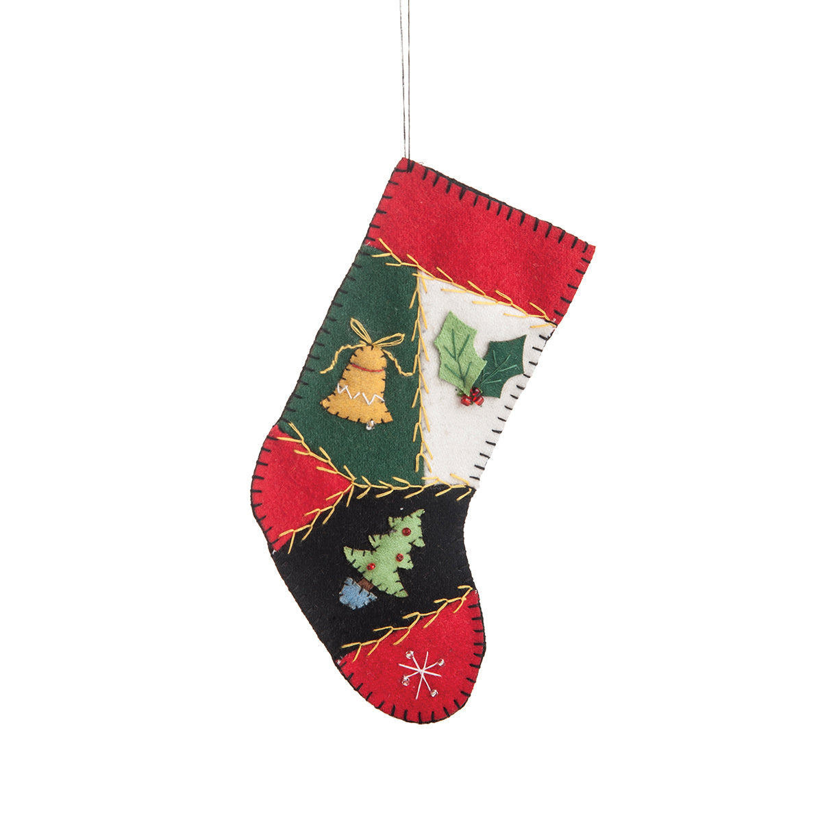 Crazy Quilt Stocking