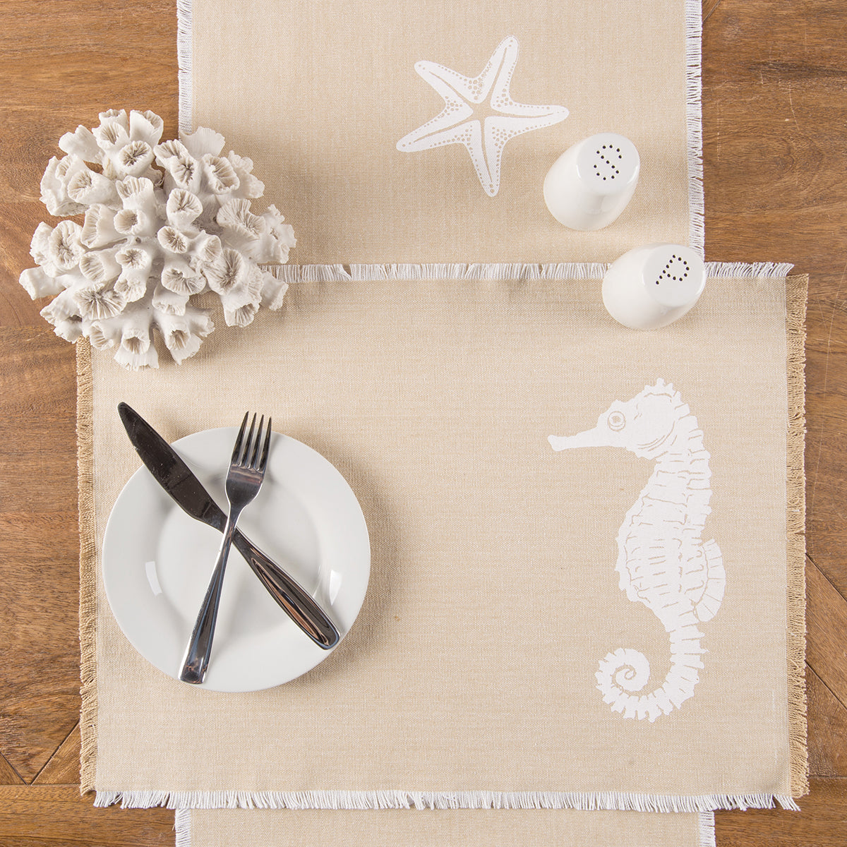 Seahorse Table Linens