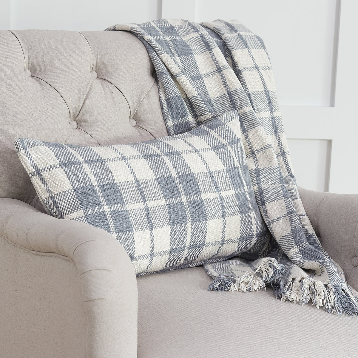 Sheridan Plaid Pillow