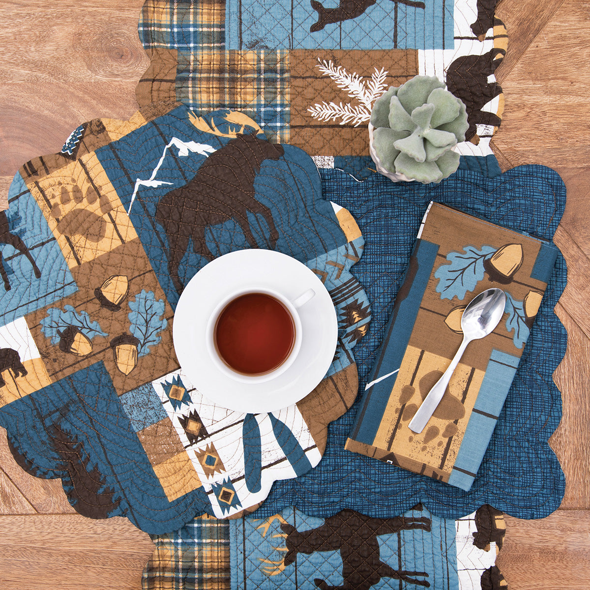 Timber Trails Sky Table Linens