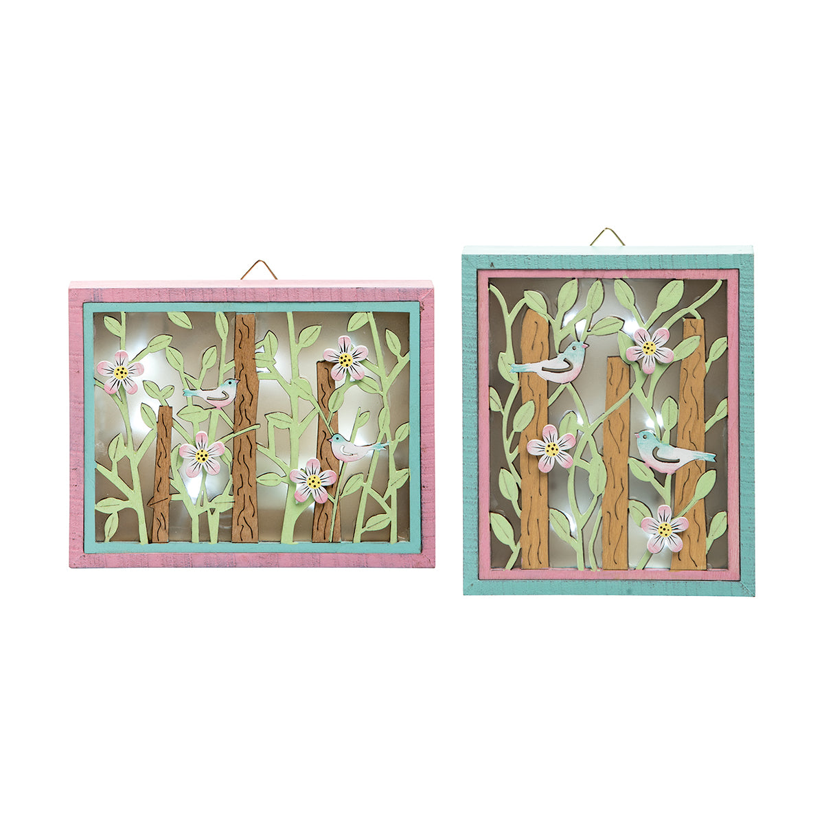 Songbird LED Shadow Box, Asst. of 2