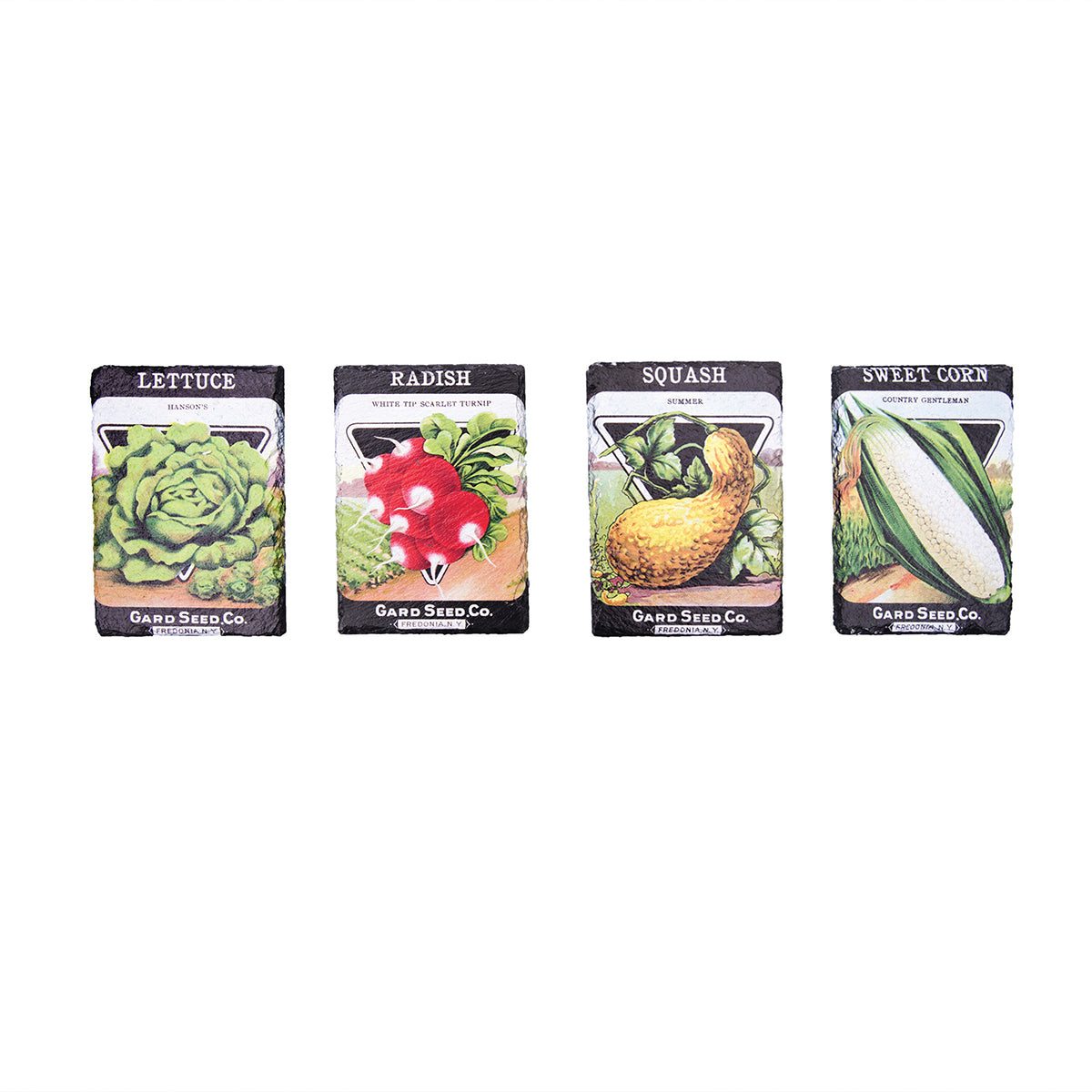 Veggie Seed Pack Wall Art, Asst. of 4