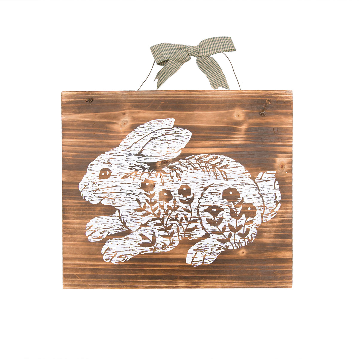 Etched Rabbit Wall Art