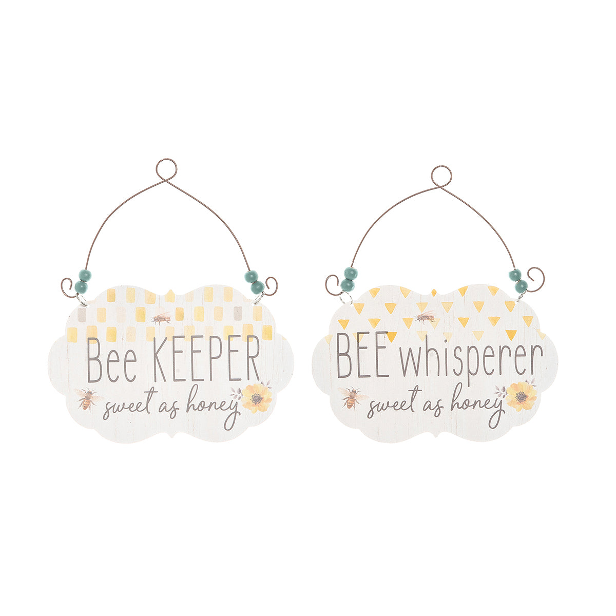 Bee Wall Plaque, Asst. of 2