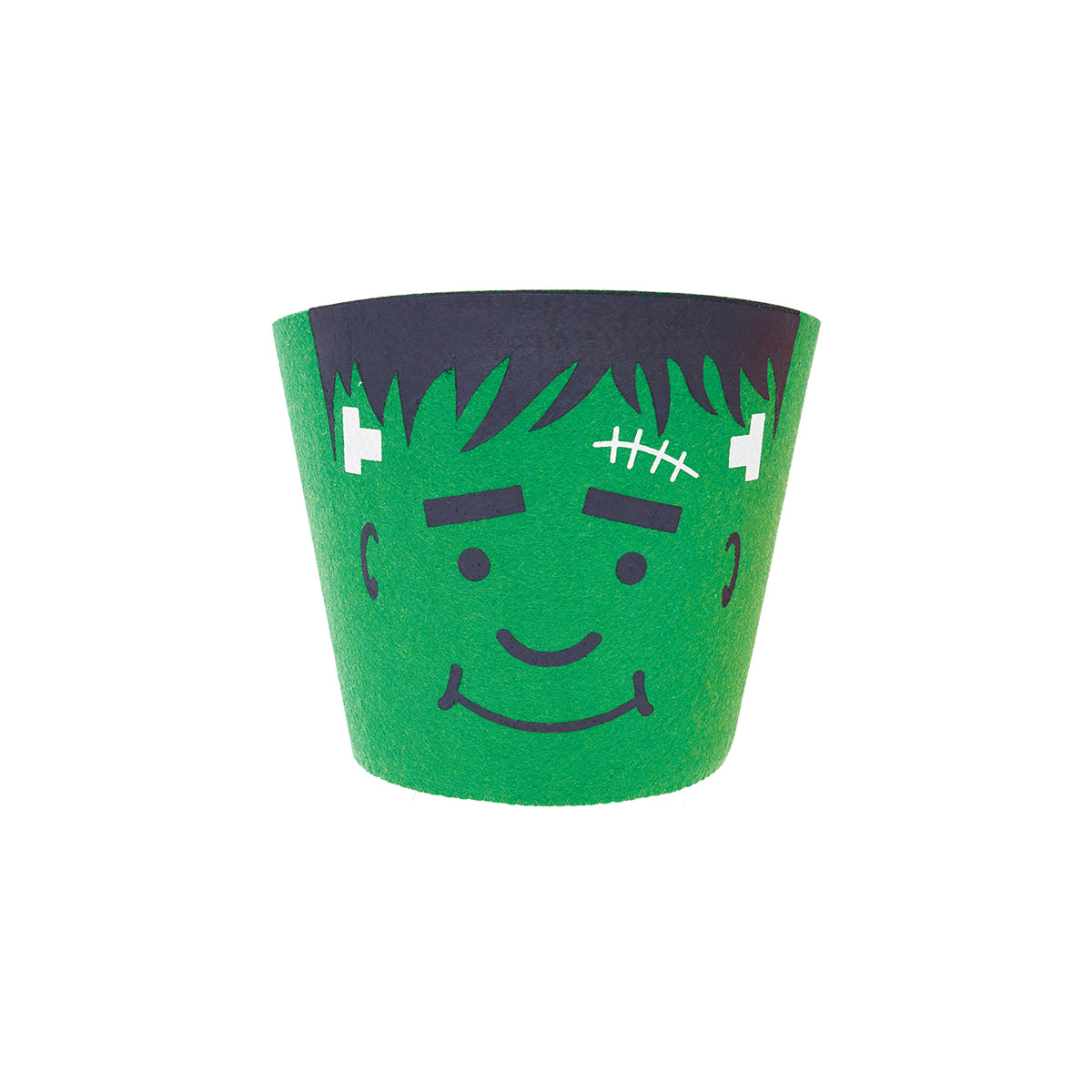 Large Frankenstein Felt Candy Bucket