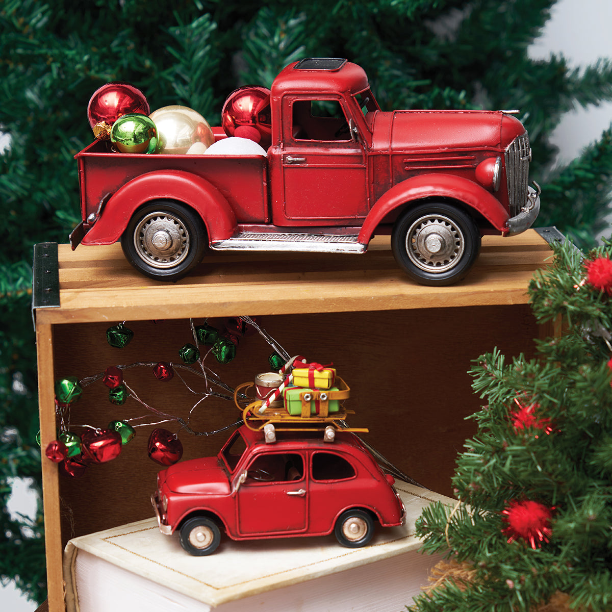 Red Truck Figurine