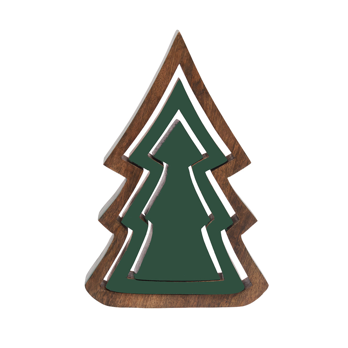 Christmas Tree Figurine Nested Set