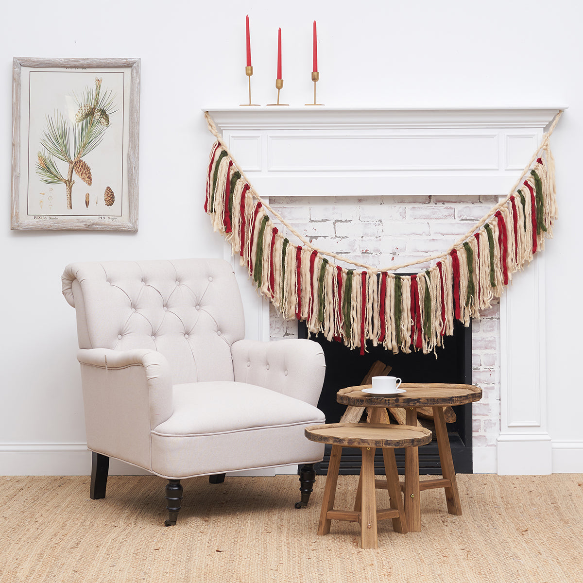 Macrame Tassel Garland