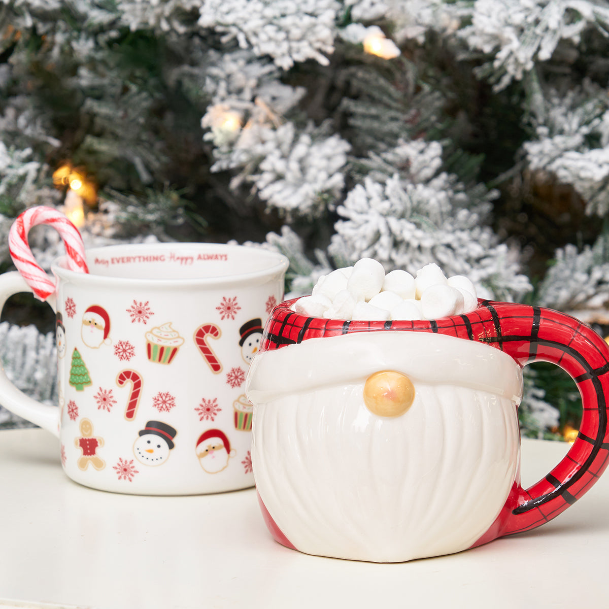 Plaid Gnome 3D Mug