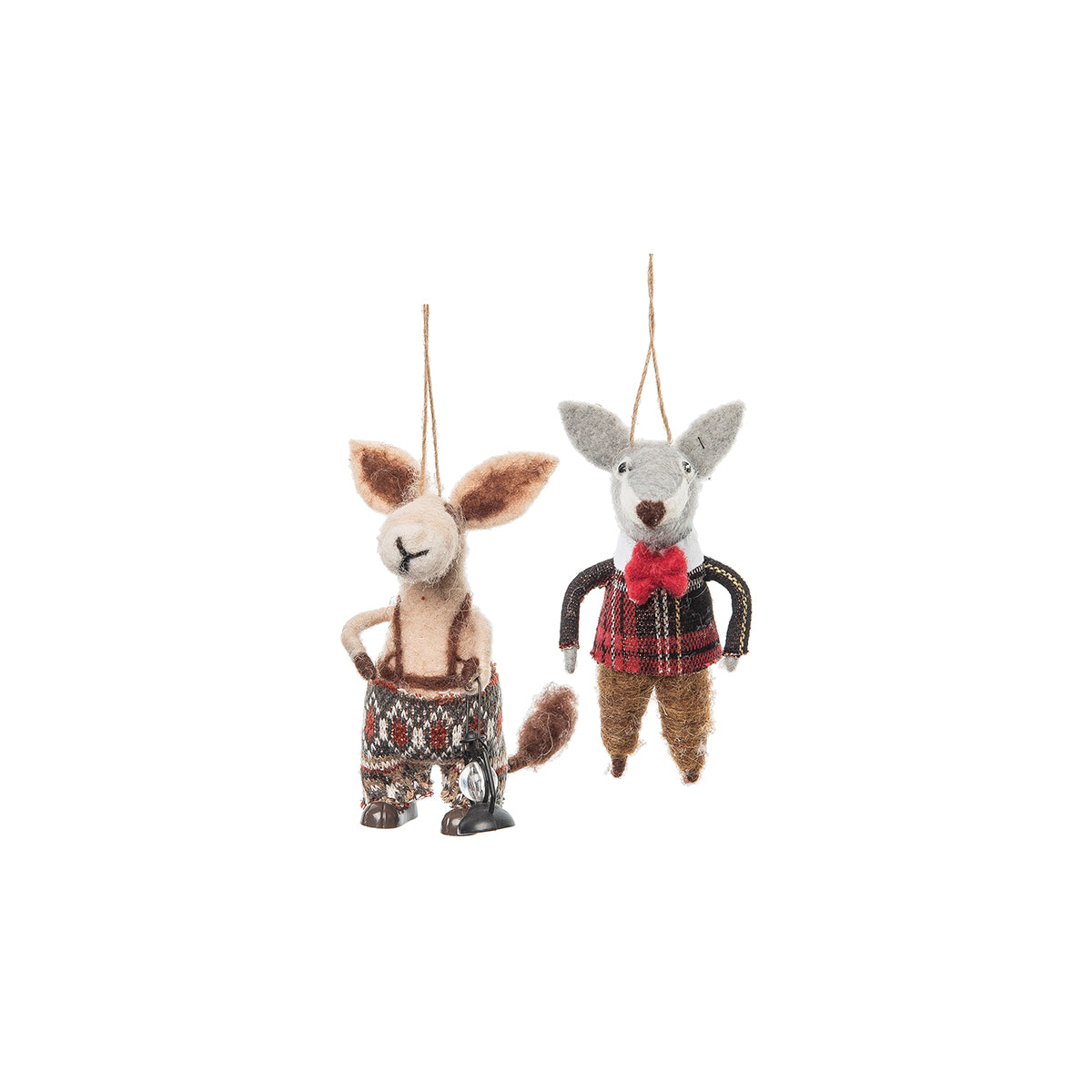 Close Knit Friends Ornament Set