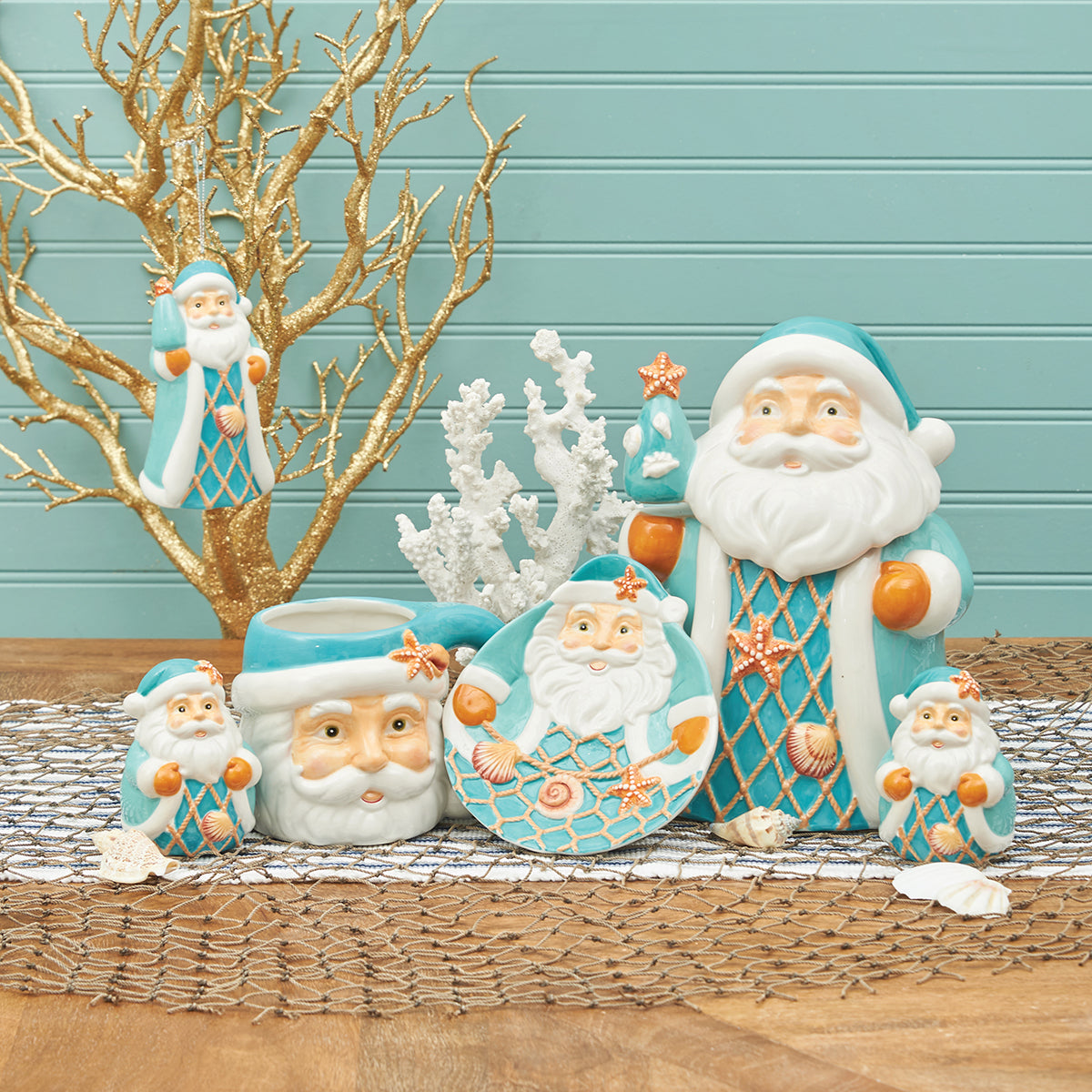Santa Salt & Pepper Shaker Set
