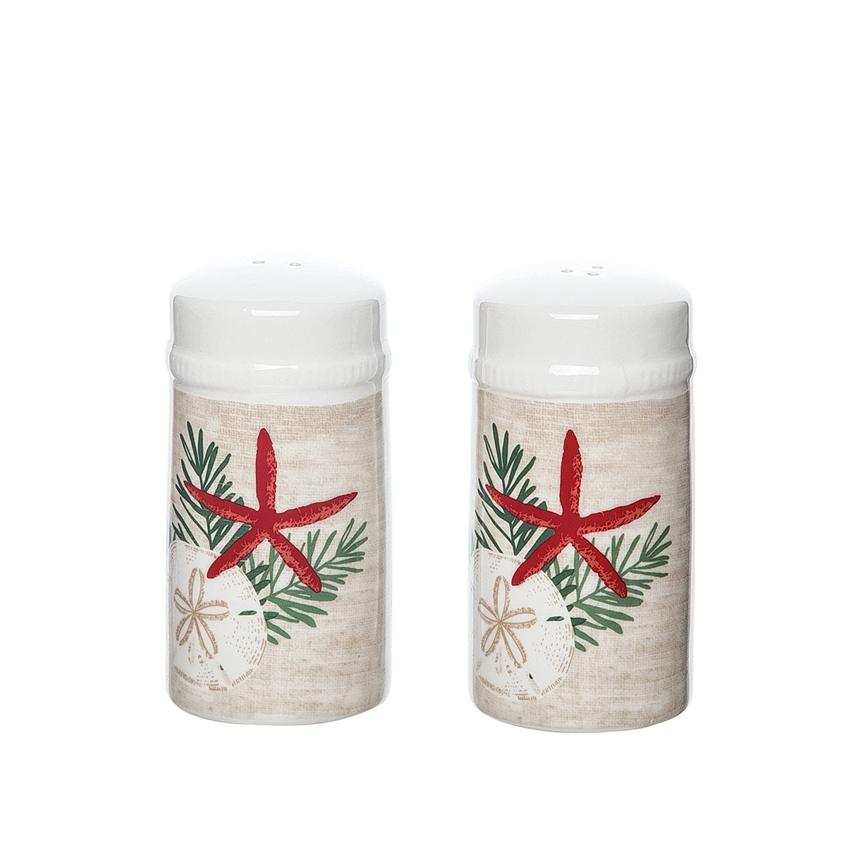 Seaside Greetings Salt & Pepper Shaker Set