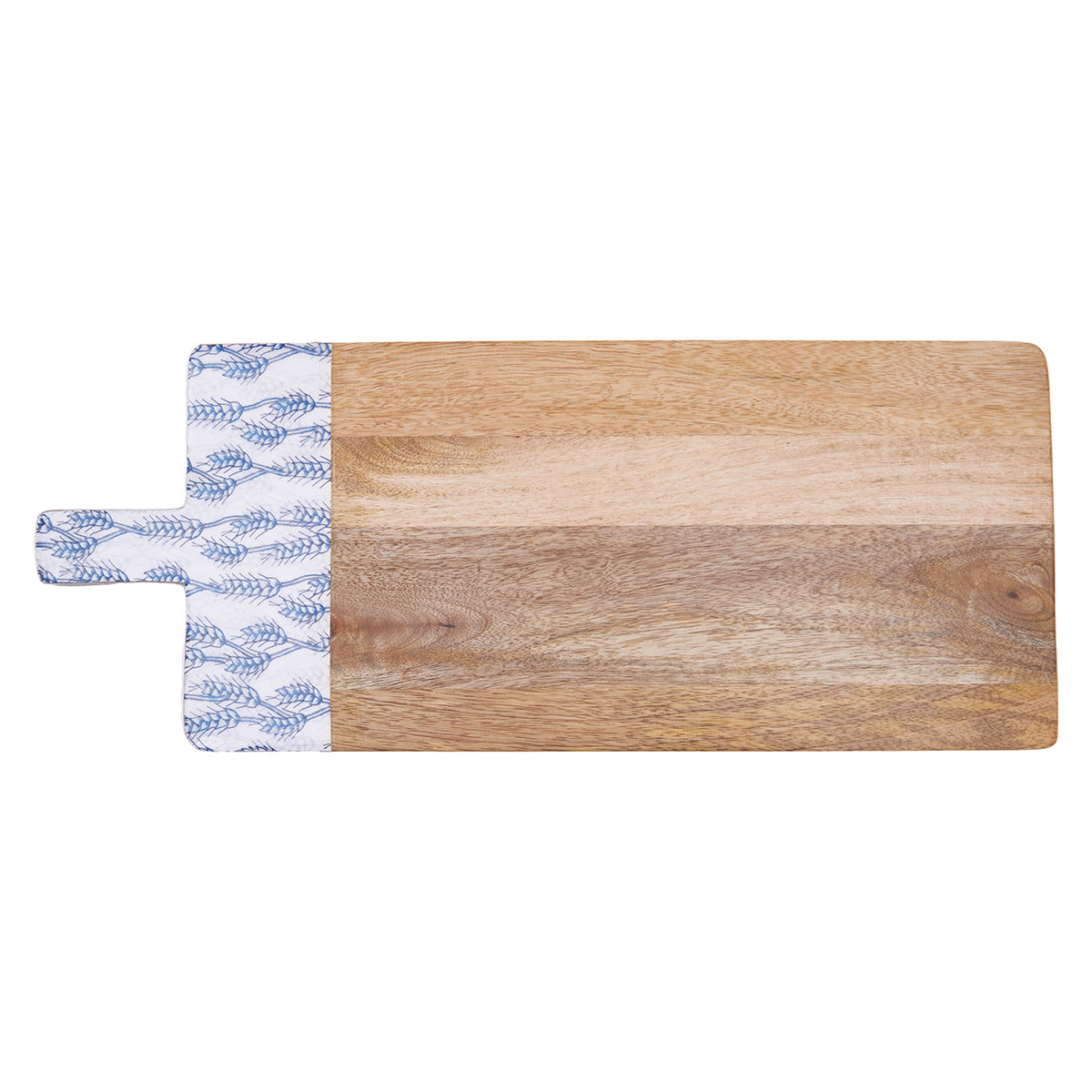 Blue Harvest Wheat Mango Wood Server