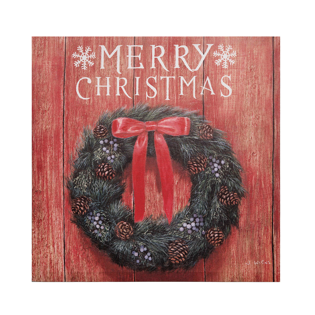 Christmas Wreath Wall Art