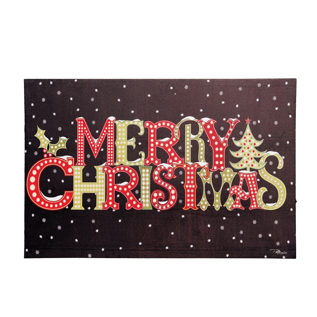 LED Merry Christmas Wall Art